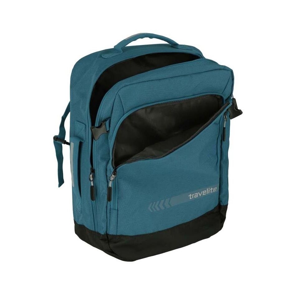 Travelite Kick Off Cabin Size Duffle / Backpack blauw | Wennekes.nl