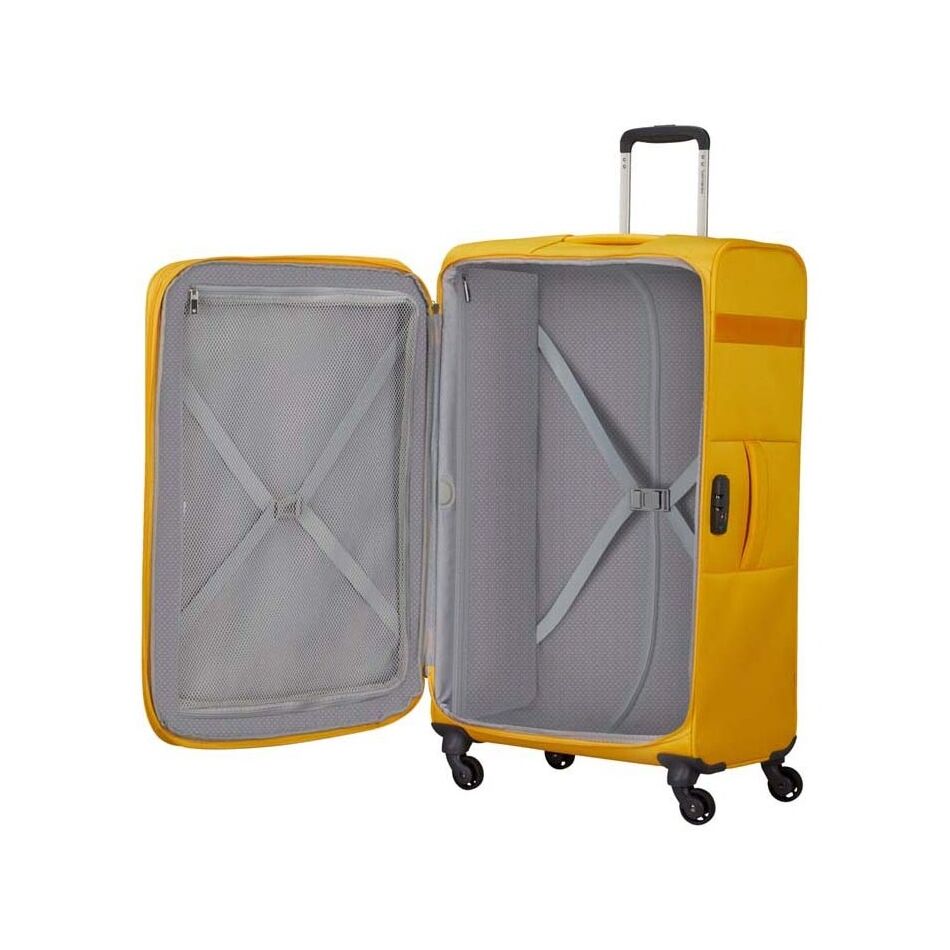 Samsonite Citybeat Spinner 78/29 Exp. geel | Wennekes.nl