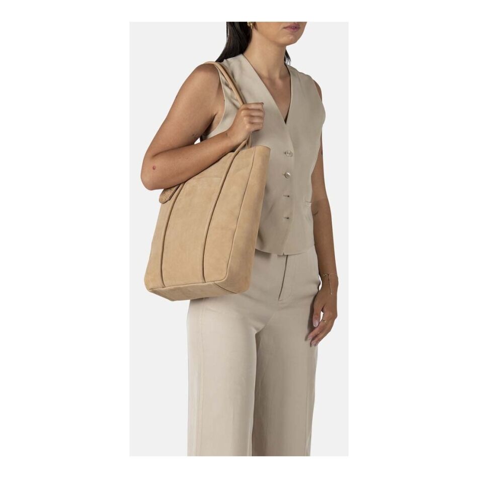 Burkely Still Selene Shopper beige | Wennekes.nl