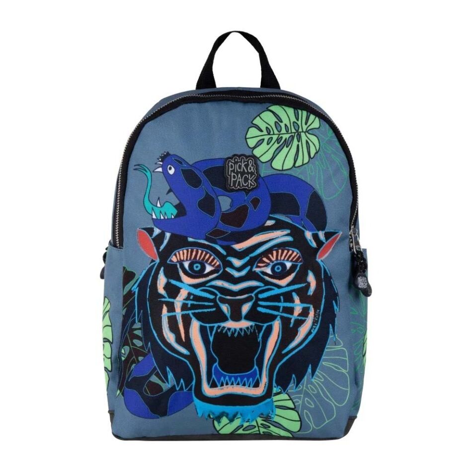 Pick & Pack Dangerous Cat Backpack M multicolour | Wennekes.nl