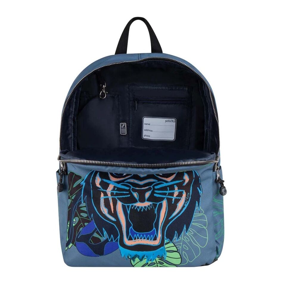 Pick & Pack Dangerous Cat Backpack L multicolour | Wennekes.nl