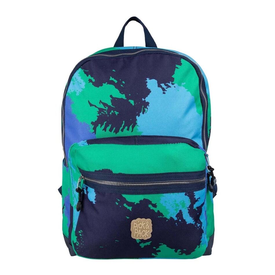 Pick & Pack Faded Camo Backpack L blauw combi | Wennekes.nl