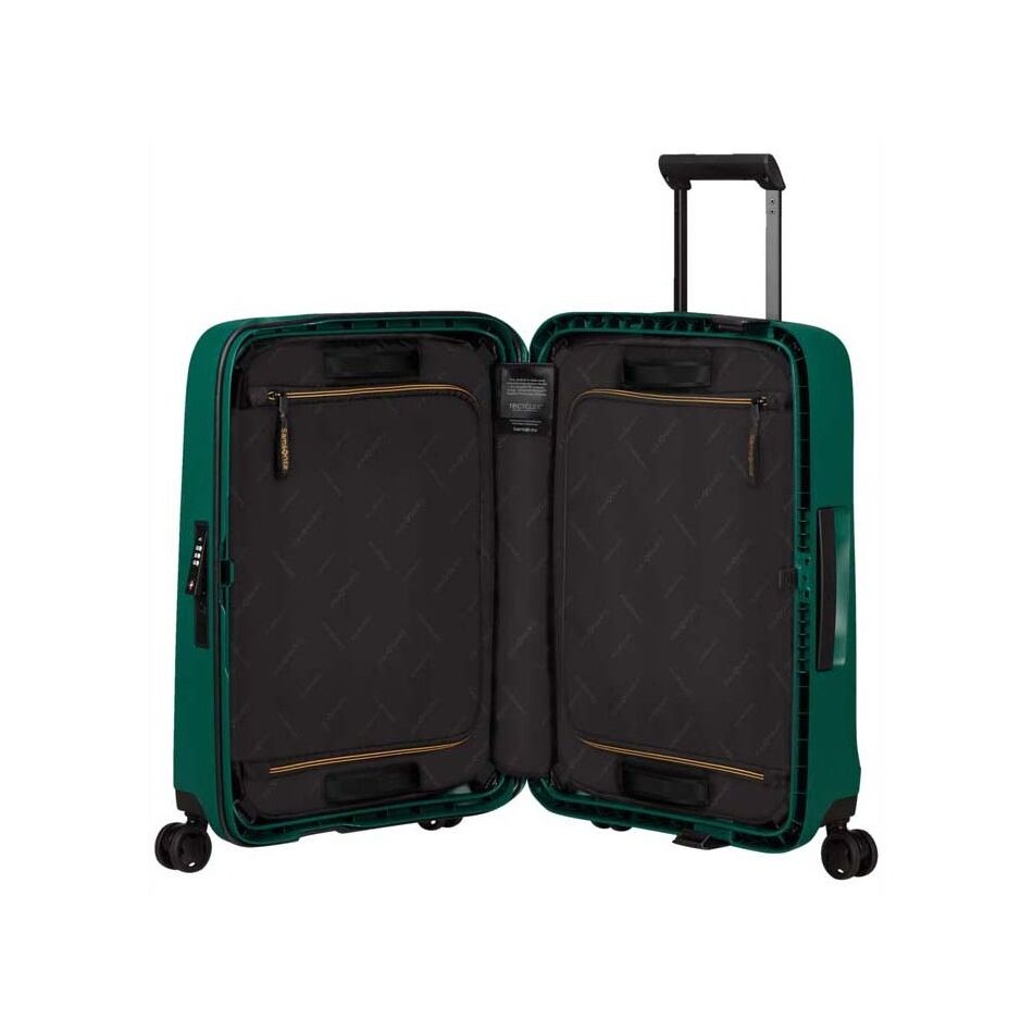 Samsonite Essens Spinner 55cm. groen | Wennekes.nl