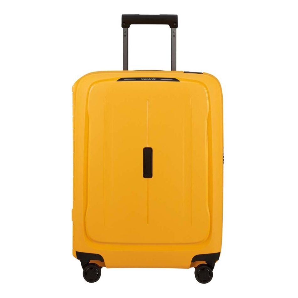 Samsonite Essens Spinner 55cm. geel | Wennekes.nl