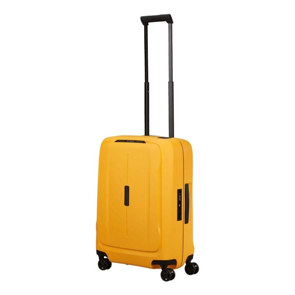 Samsonite Essens Spinner 55cm. geel | Wennekes.nl