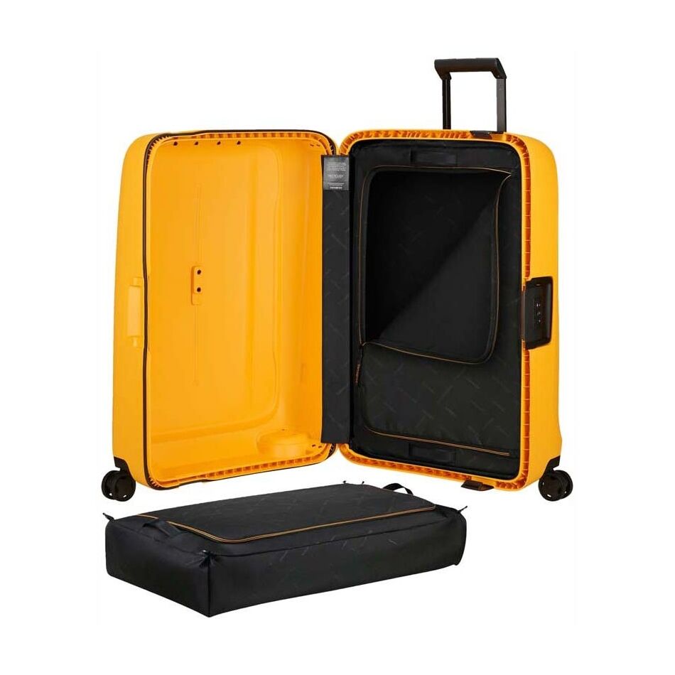 Samsonite Essens Spinner 69cm. geel | Wennekes.nl