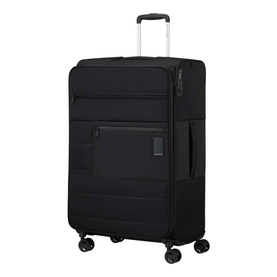 Samsonite Vaycay Spinner 77cm. Exp. zwart | Wennekes.nl