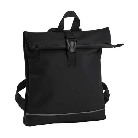 Daniel Ray Rolltop Rugtas Jefferson Zwart