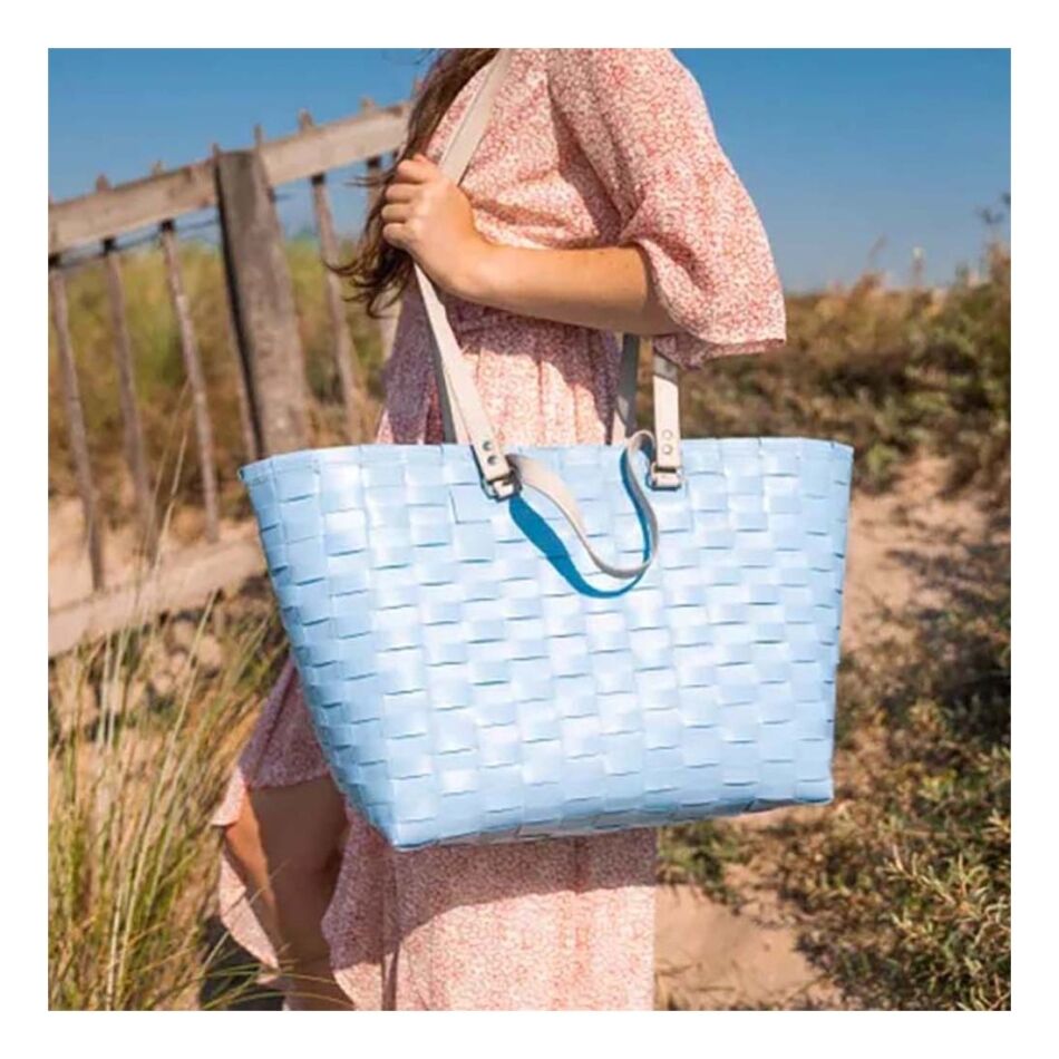 PE-Florence Recycle Life Strandtas Blauw | Wennekes