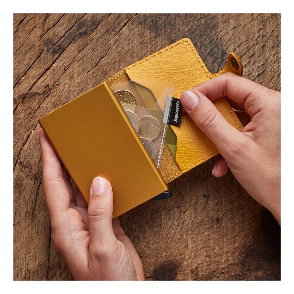 Secrid Coin Pocket - Black | Wennekes