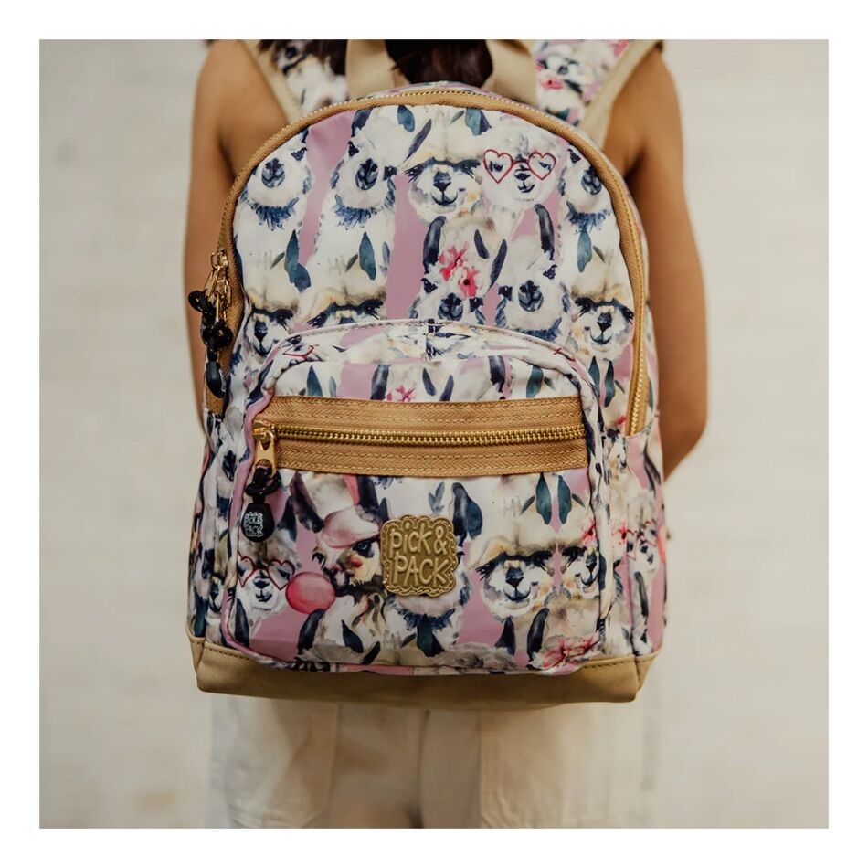 Pick & Pack Alpaca Backpack S Pink | Wennekes