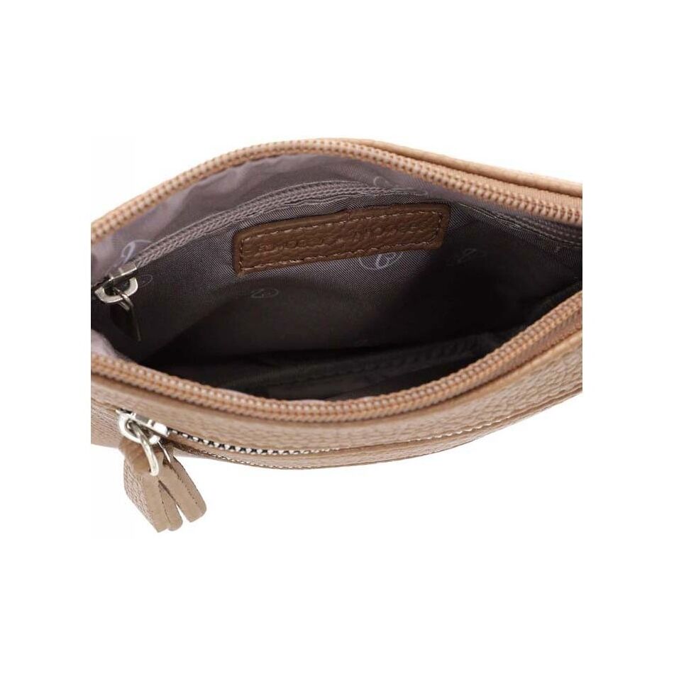 Emily & Noah Emma Handtas Klein Dubbele Rits Mud | Wennekes