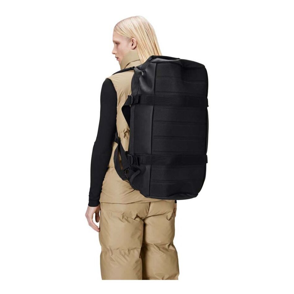 Rains Texel Duffle Bag W3 Black | Wennekes