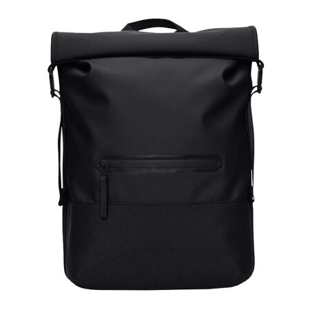 Rains Trail Rolltop Backpack W3 Zwart