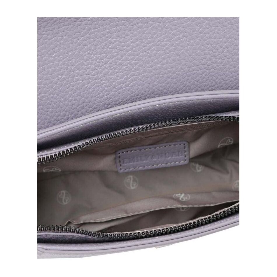 Emily & Noah Nikki Handtas met Klep lila | Wennekes.nl