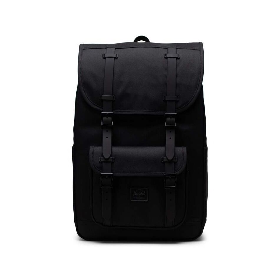 Herschel Little America Mid-Volume Black Tonal | Wennekes