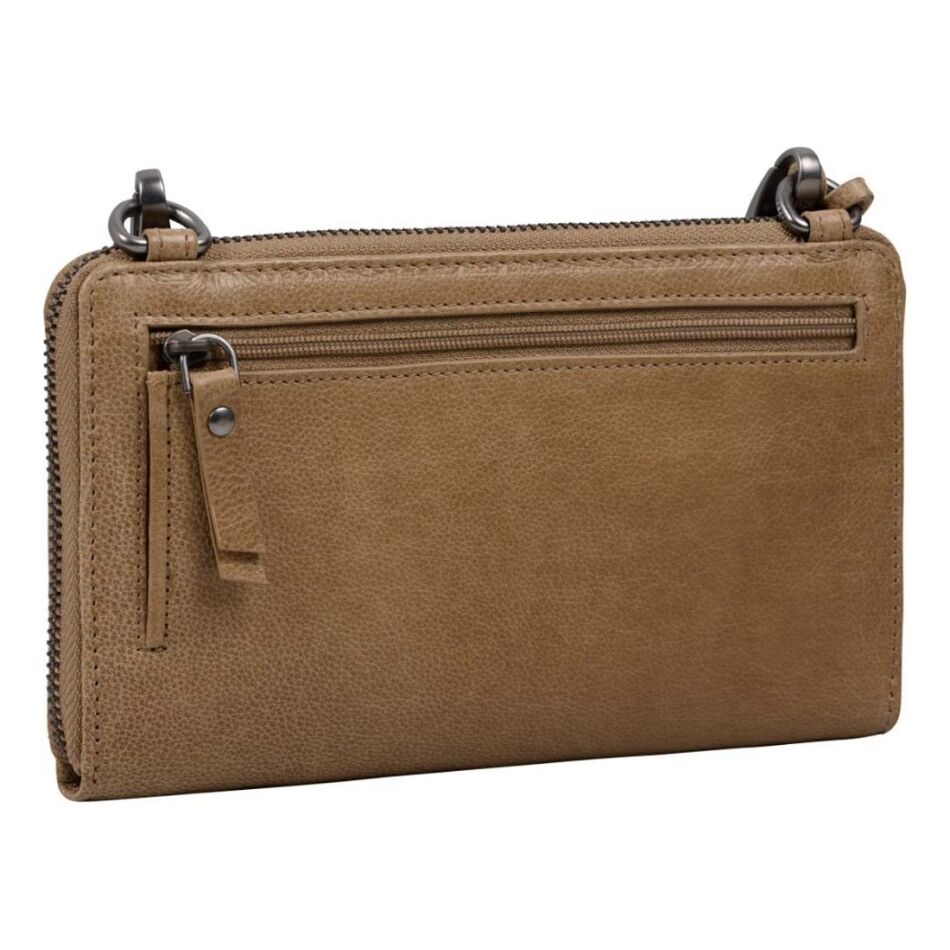 Burkely Just Jolie Phone Wallet Wide Khaki | Wennkees