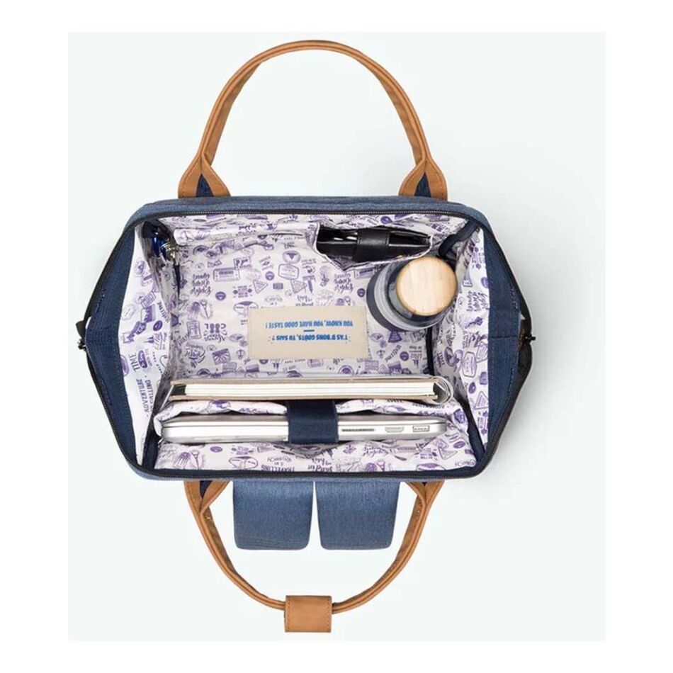 Cabaia Adventurer M Paris TU blauw | Wennekes.nl