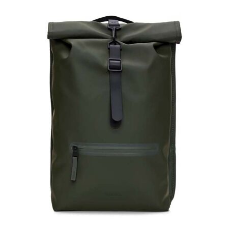 Rains Rolltop Rucksack W3 Groen Rains Rolltop Rucksack W3 Groen