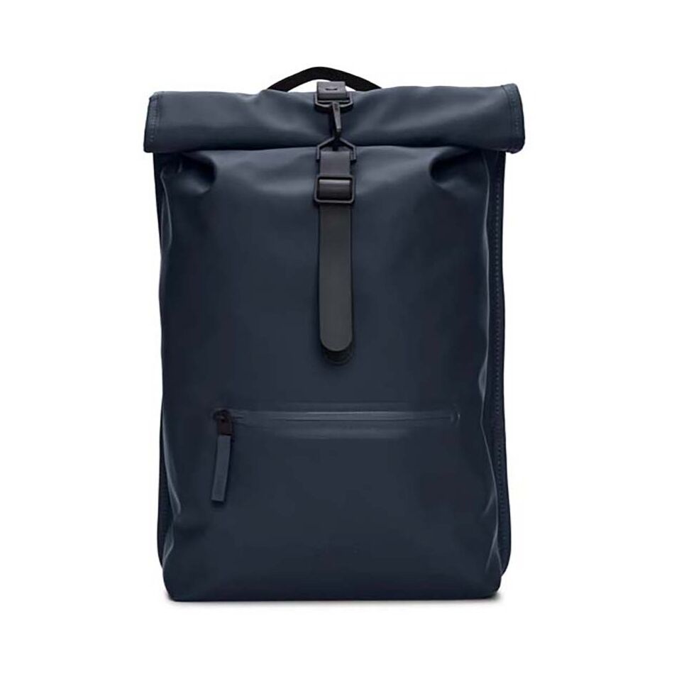 Rains Rolltop Rucksack W3 Navy | Wennekes