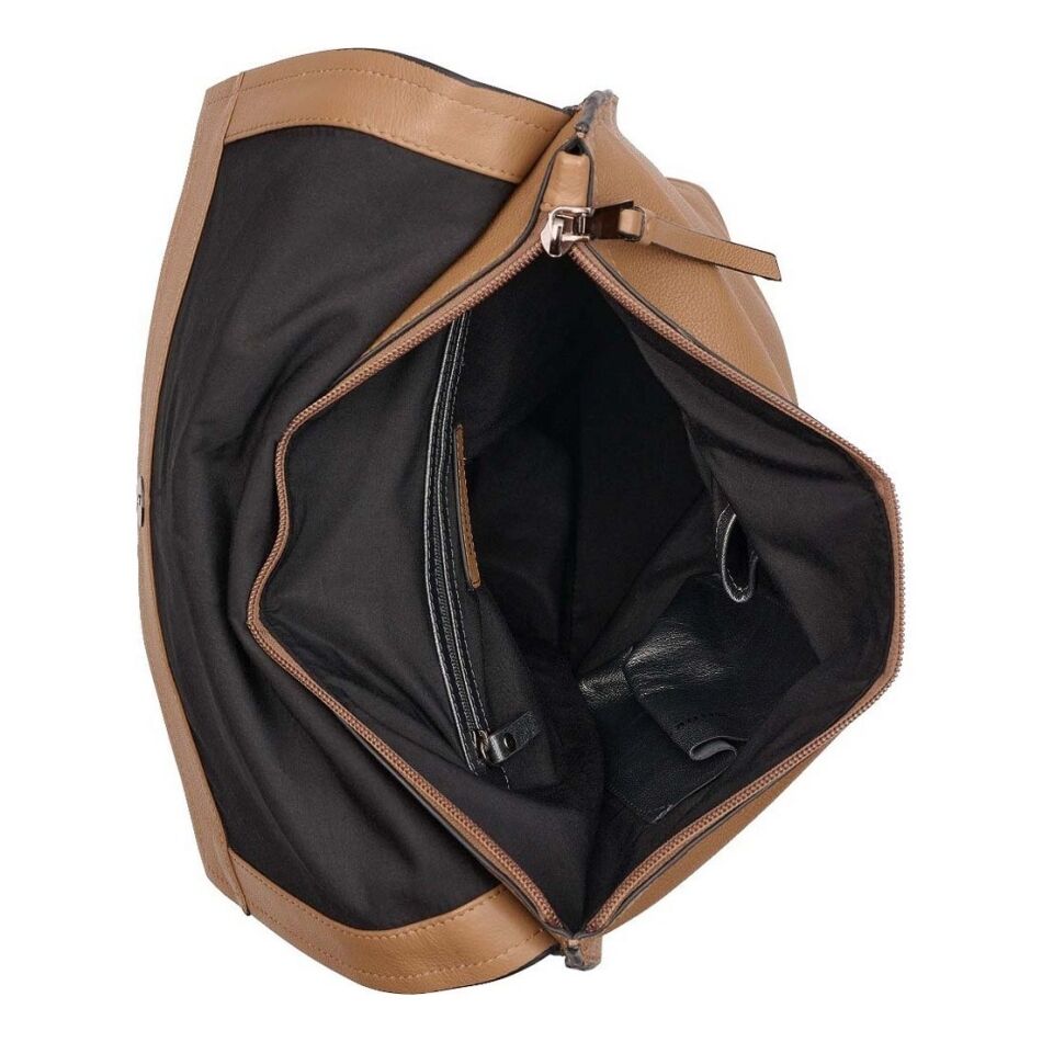 Burkely Mystic Maeve Backpack Crossover Taupe | Wennekes