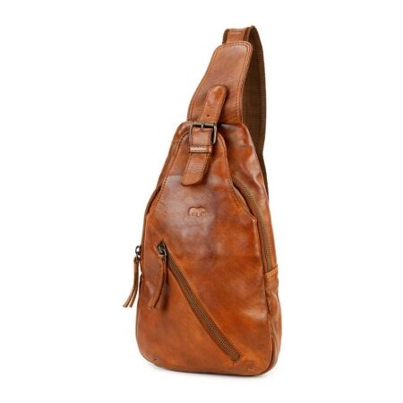 Bear Design Crossbody tas Daley Cognac Bear Design Crossbody tas Daley Cognac