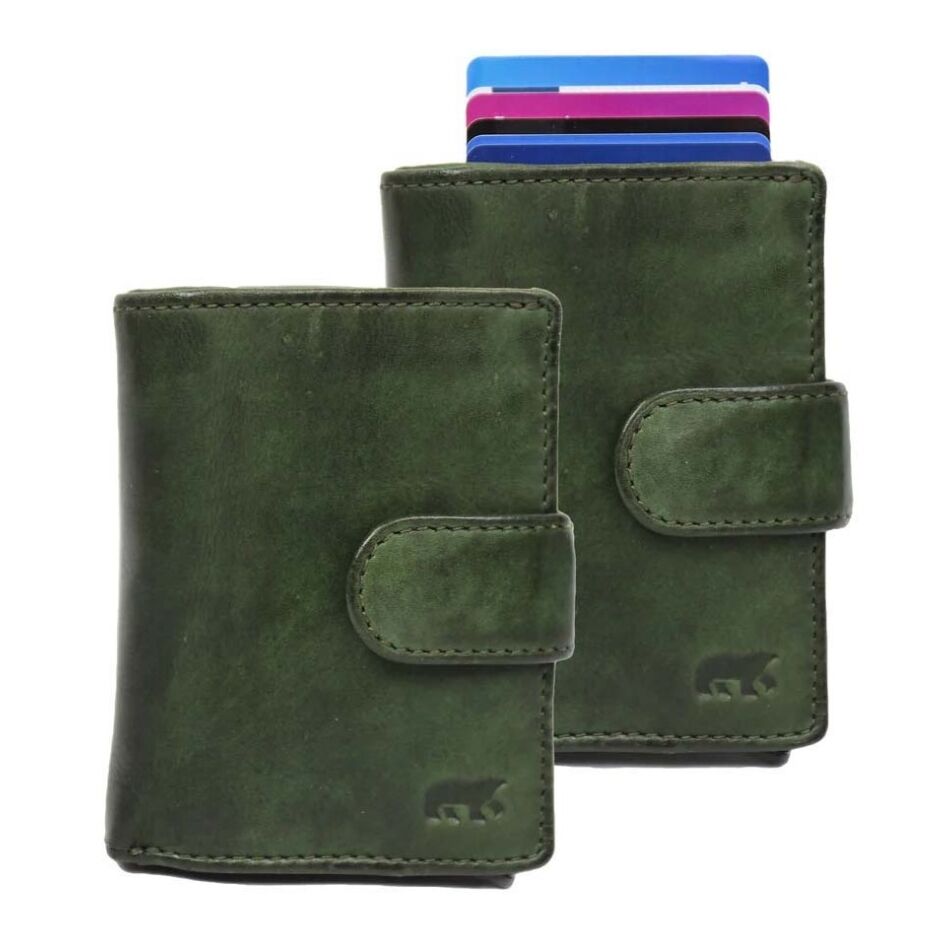 Bear Design Pasjeshouder Pip Green | Wennekes