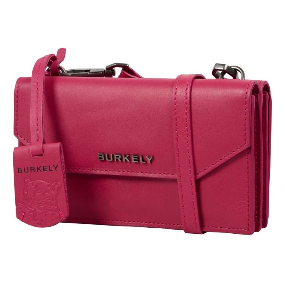 Burkely Nocturnal Nova Phone Bag Fuchsia | Wennekes