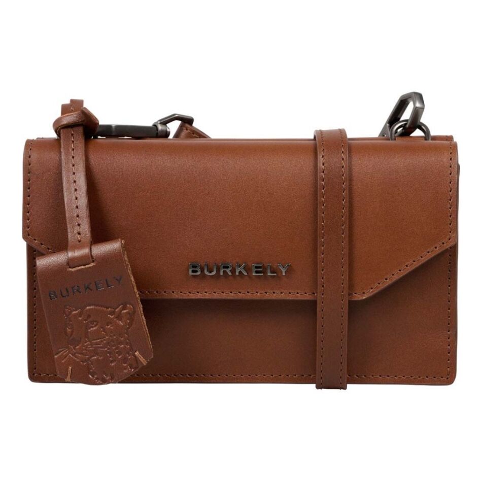 Burkely Nocturnal Nova Phone Bag Cognac | Wennekes