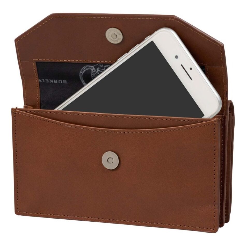 Burkely Nocturnal Nova Phone Bag Cognac | Wennekes