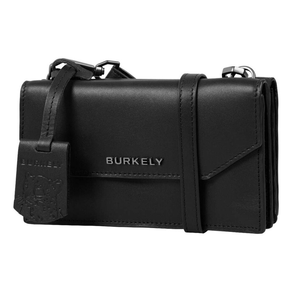 Burkely Nocturnal Nova Phone Bag Black | Wennekes