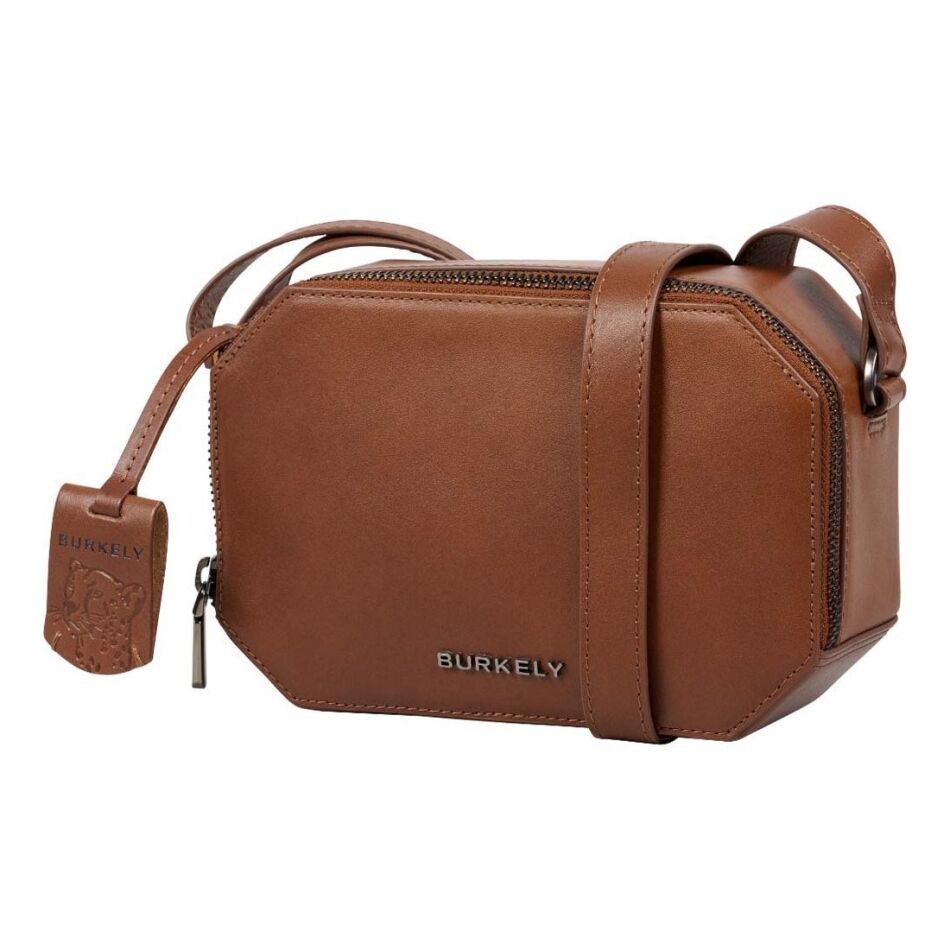 Burkely Nocturnal Nova Box Bag Cognac | Wennekes