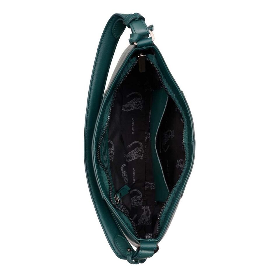 Burkely Nocturnal Nova Shoulderbag Dark Green | Wennekes
