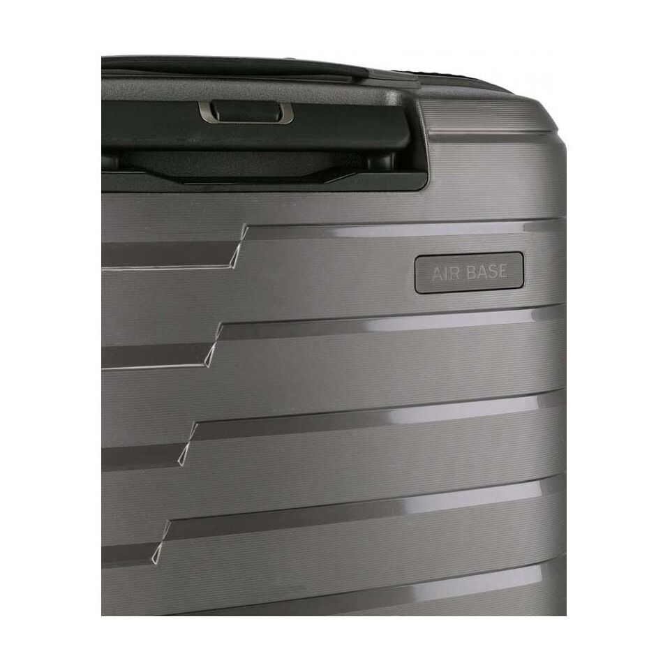 Travelite Air Base 4W Trolley S with Front Pocket Anthraciet | Wennekes
