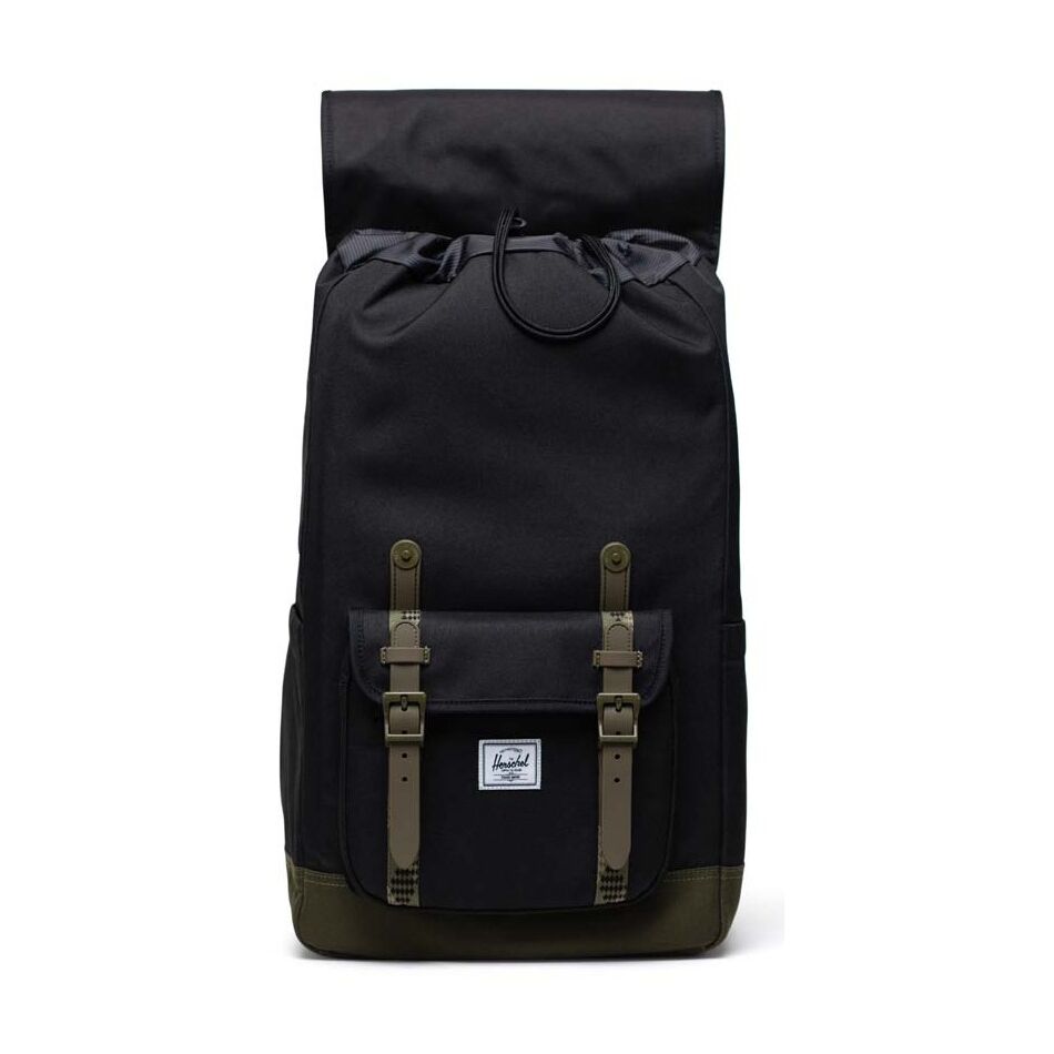Herschel Little America Black/ Ivy Green | Wennekes