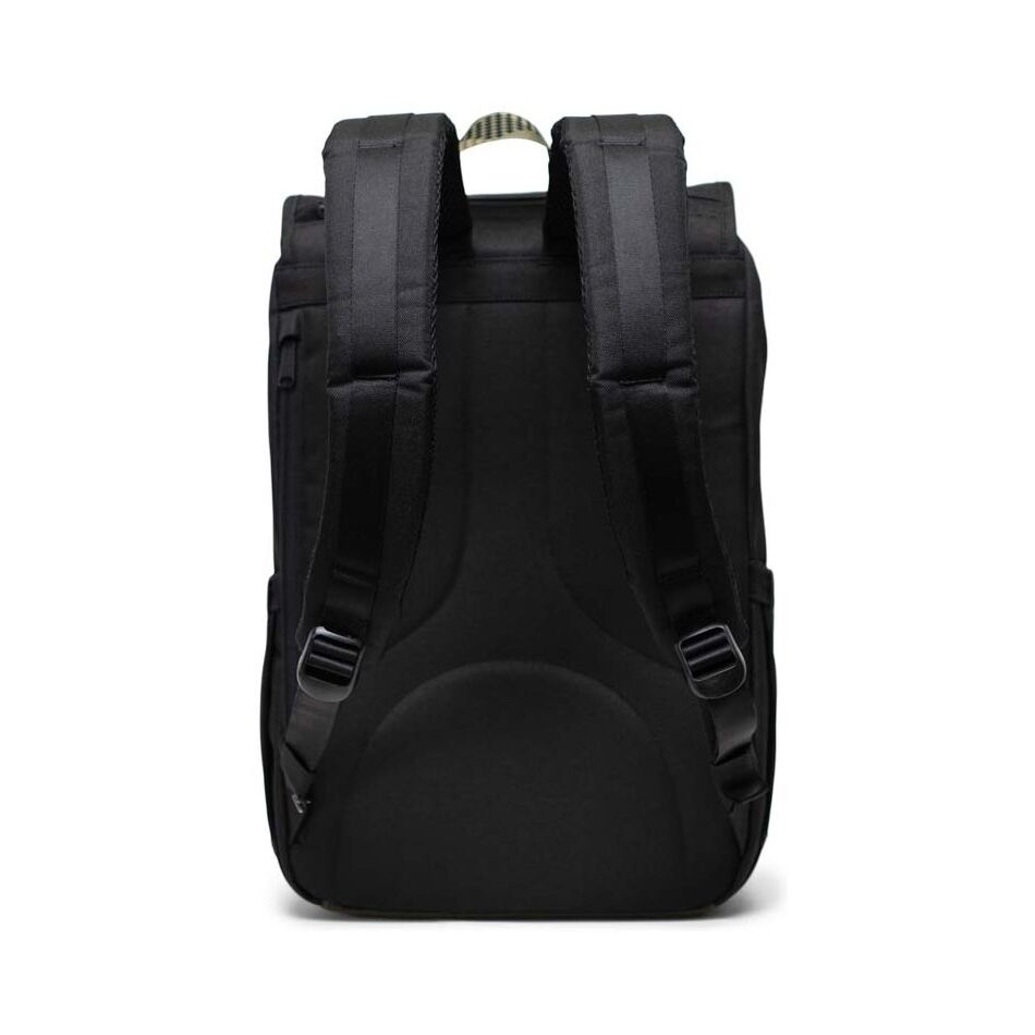 Herschel Little America Mid-Volume Black/Ivy Green | Wennekes