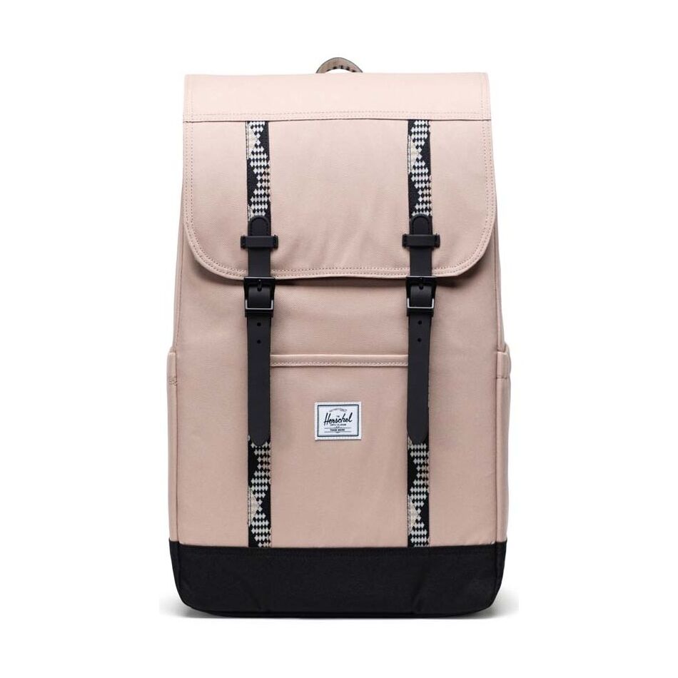 Herschel Retreat Light Taupe/ Black | Wennekes