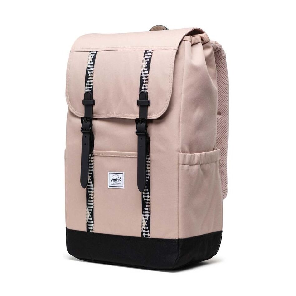 Herschel Retreat Light Taupe/ Black | Wennekes