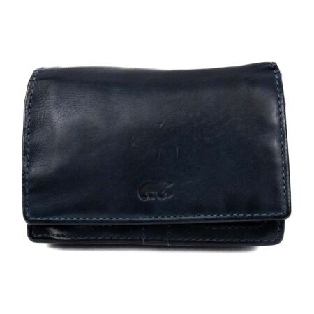 Bear Design Overslag Portemonnee Nina Blauw Bear Design Overslag Portemonnee Nina Blauw