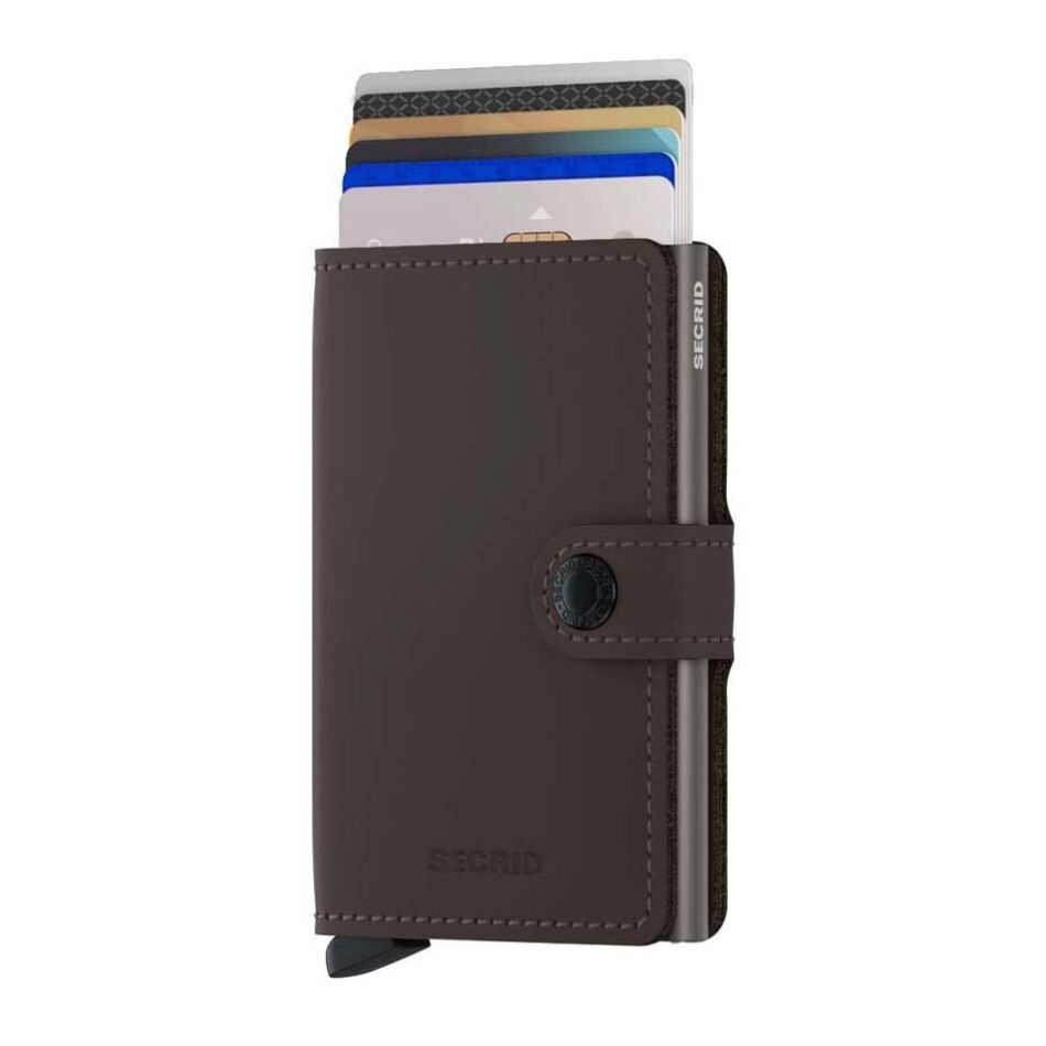 Secrid Miniwallet Matte Truffle | Wennekes