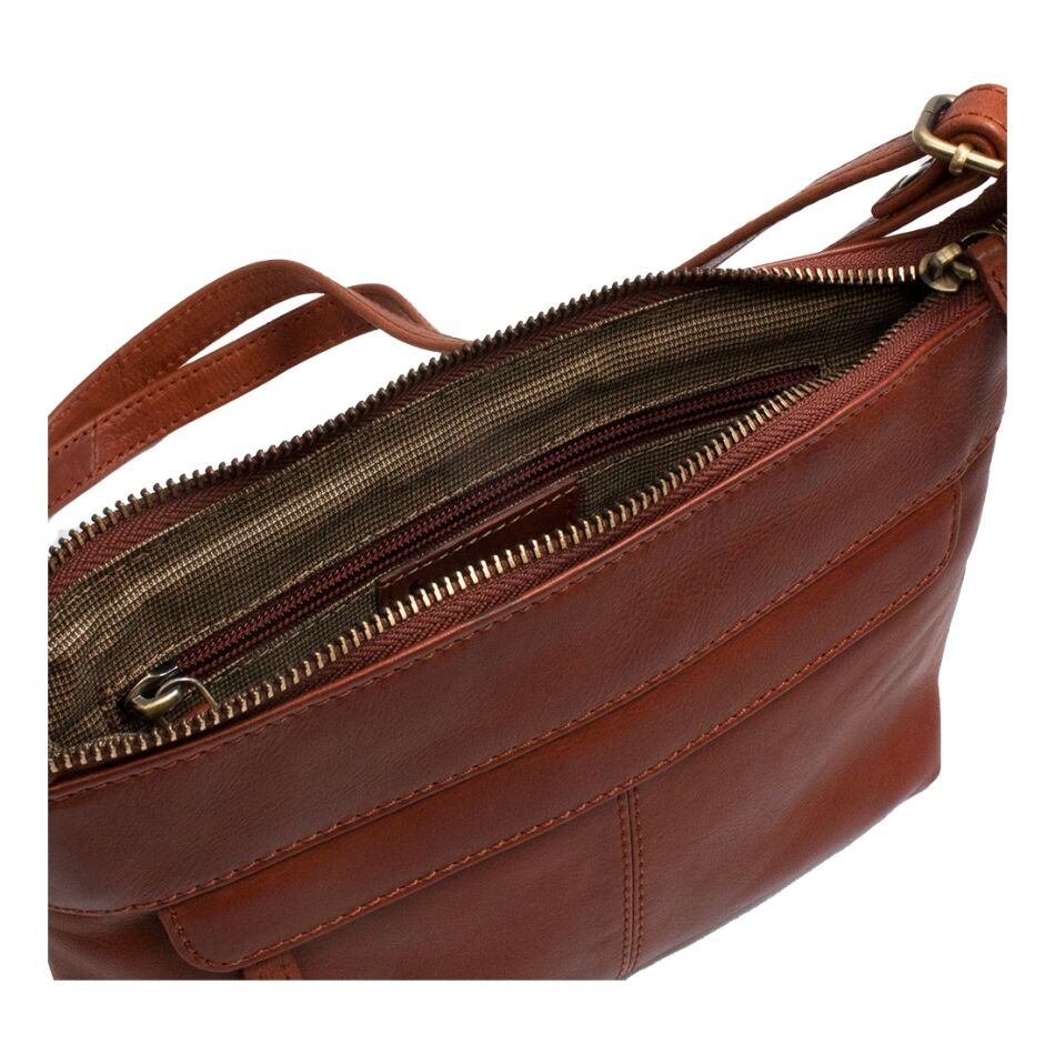 VLERCK Hariette Shoulderbag Cognac | Wennekes