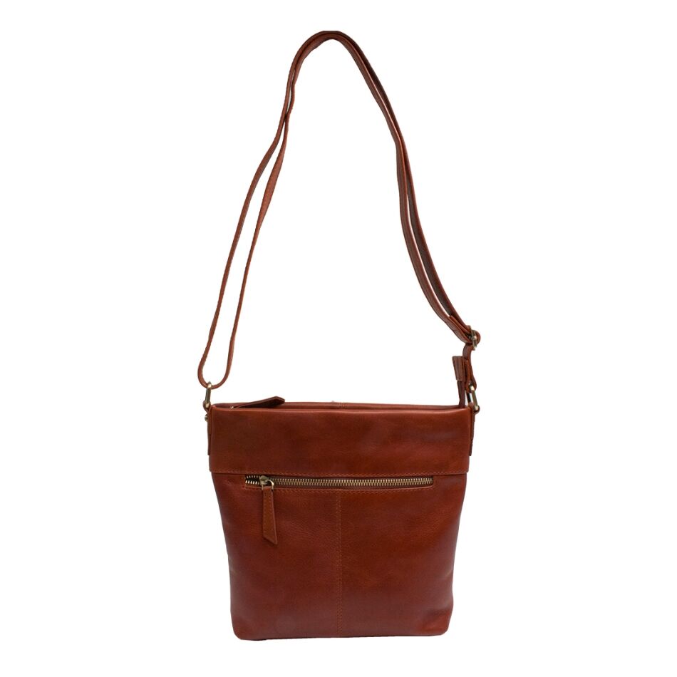 VLERCK Lenny Shoulderbag Cognac | Wennekes
