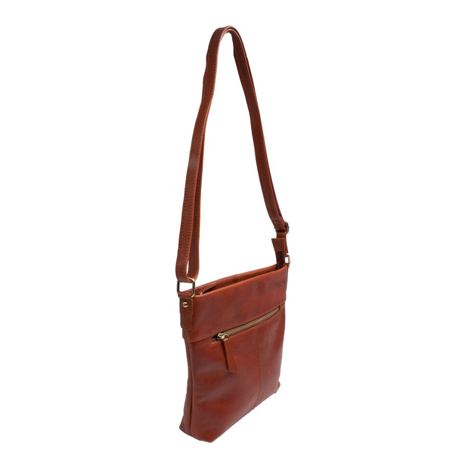 VLERCK Lenny Shoulderbag Cognac | Wennekes