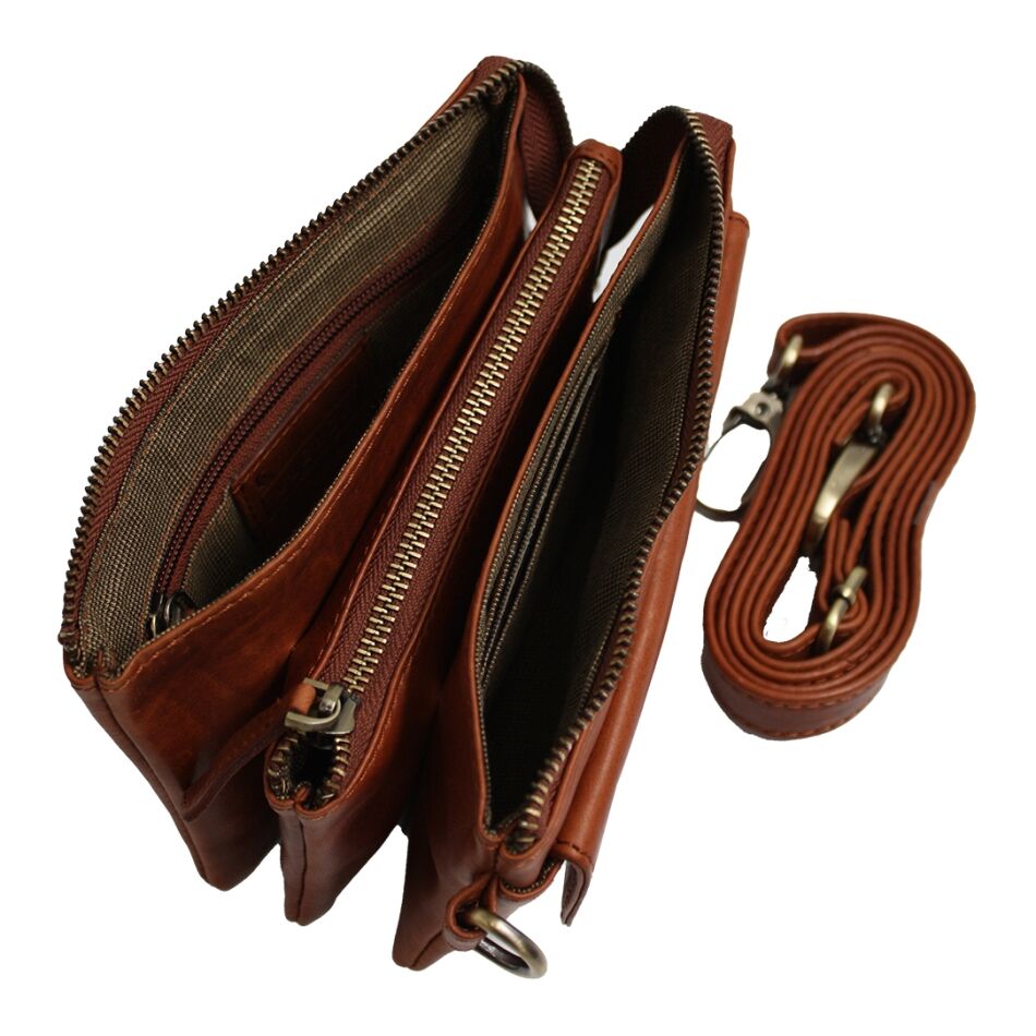 VLERCK Mayke Shoulderbag Cognac | Wennekes