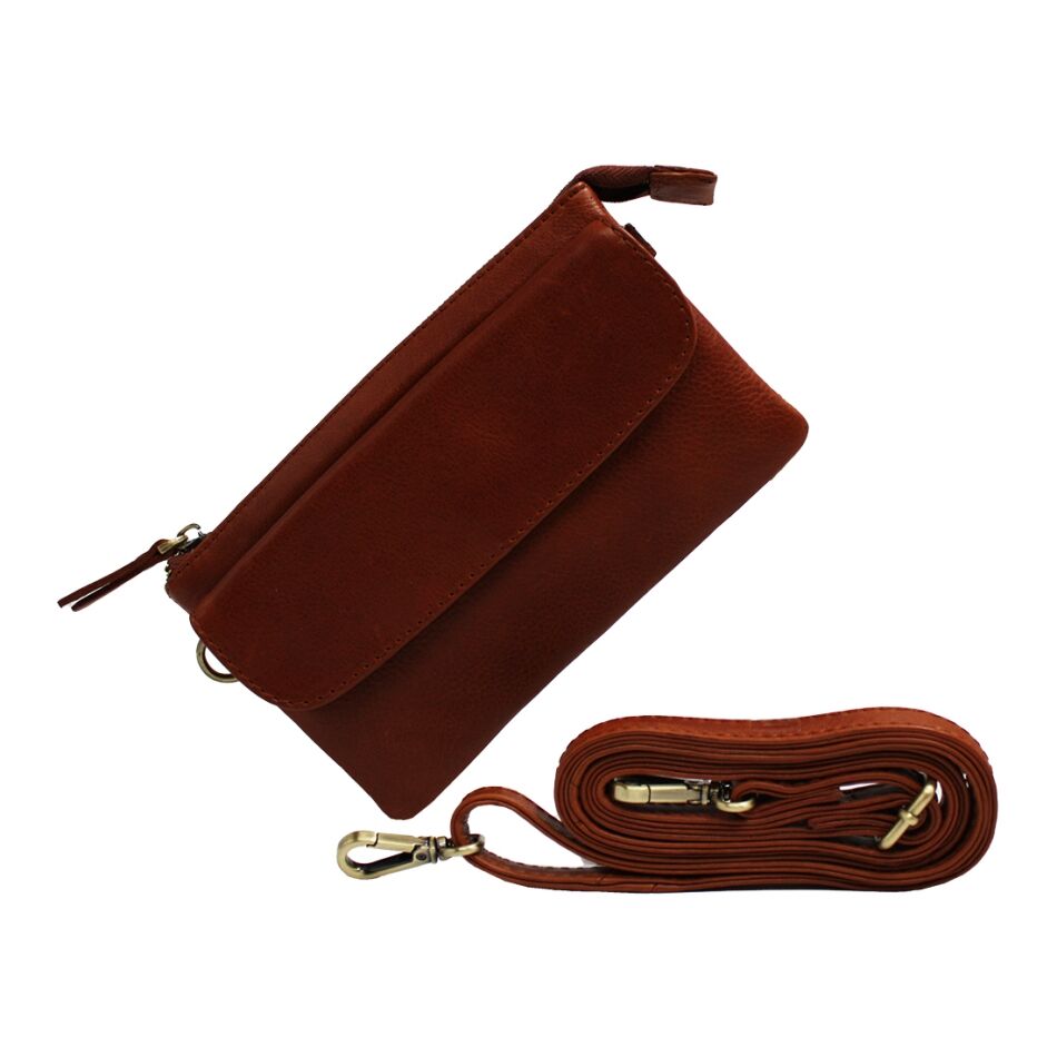 VLERCK Lara Shoulderbag Cognac | Wennekes