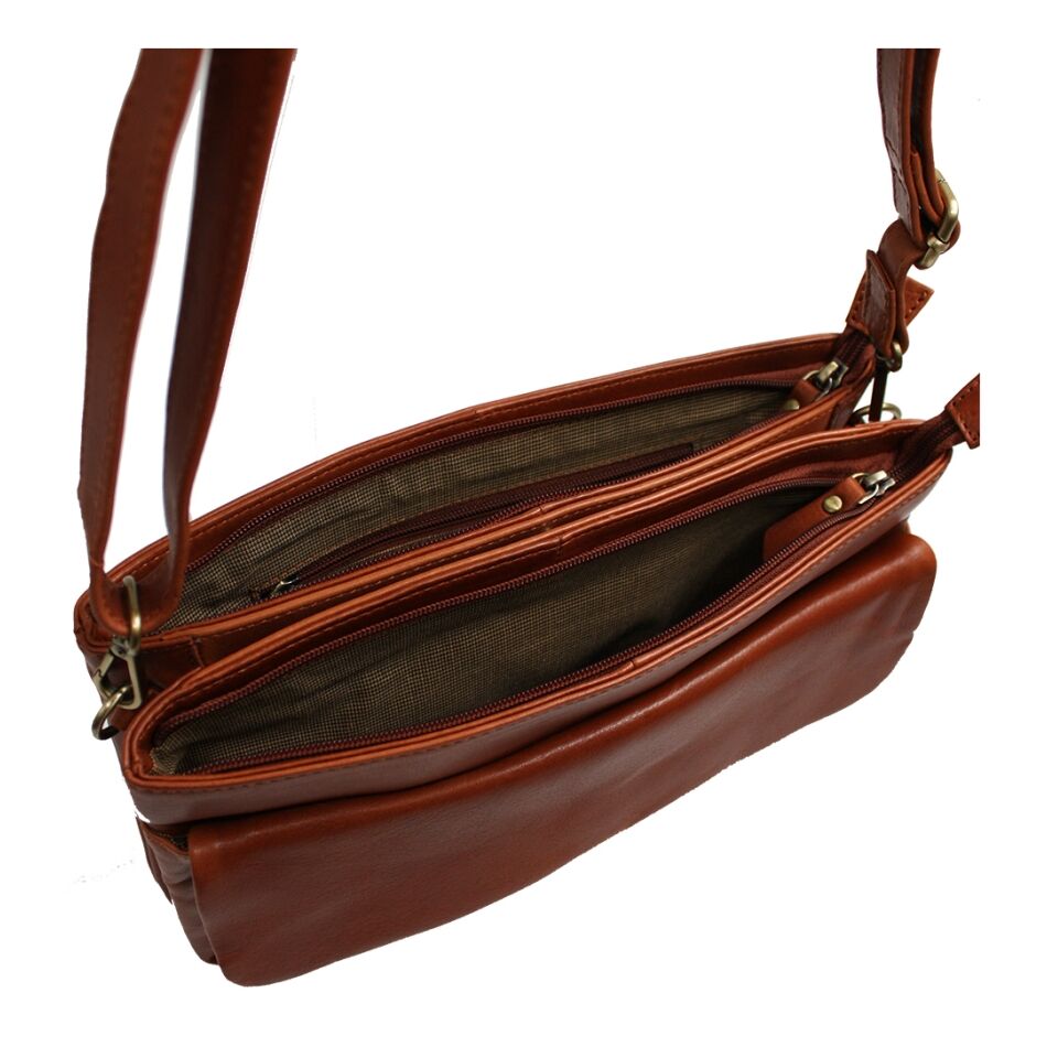 VLERCK Tessa Shoulderbag Cognac | Wennekes