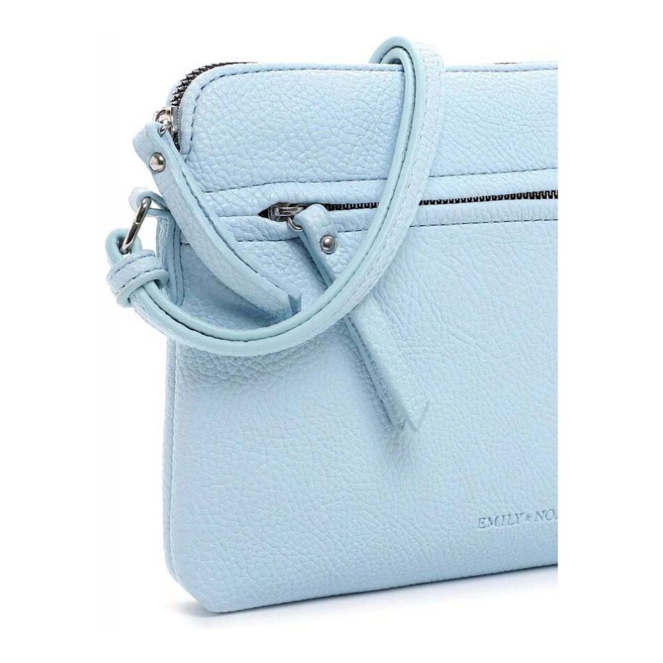 Emily & Noah Emma Handtas Middel Rits Sky | Wennekes