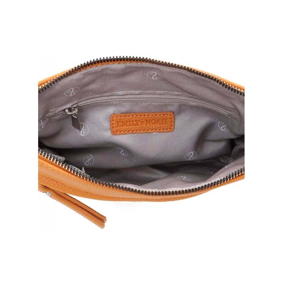 Emily & Noah Emma Handtas Middel Rits Papaya | Wennekes