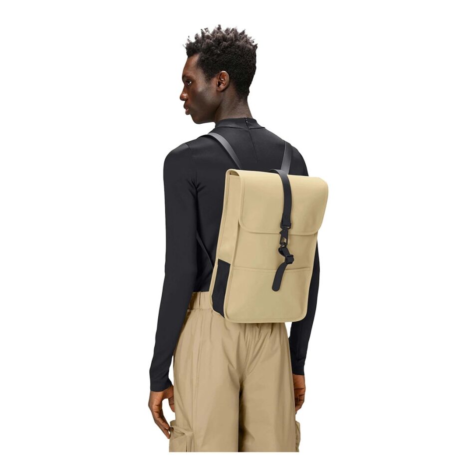 Rains Backpack Mini W3 Sand | Wennekes
