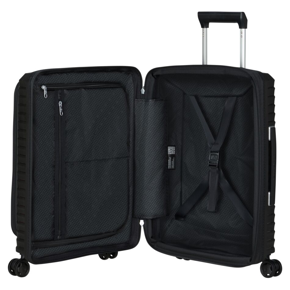 Samsonite Upscape Spinner 55cm. Exp. Easy Access Black | Wennekes